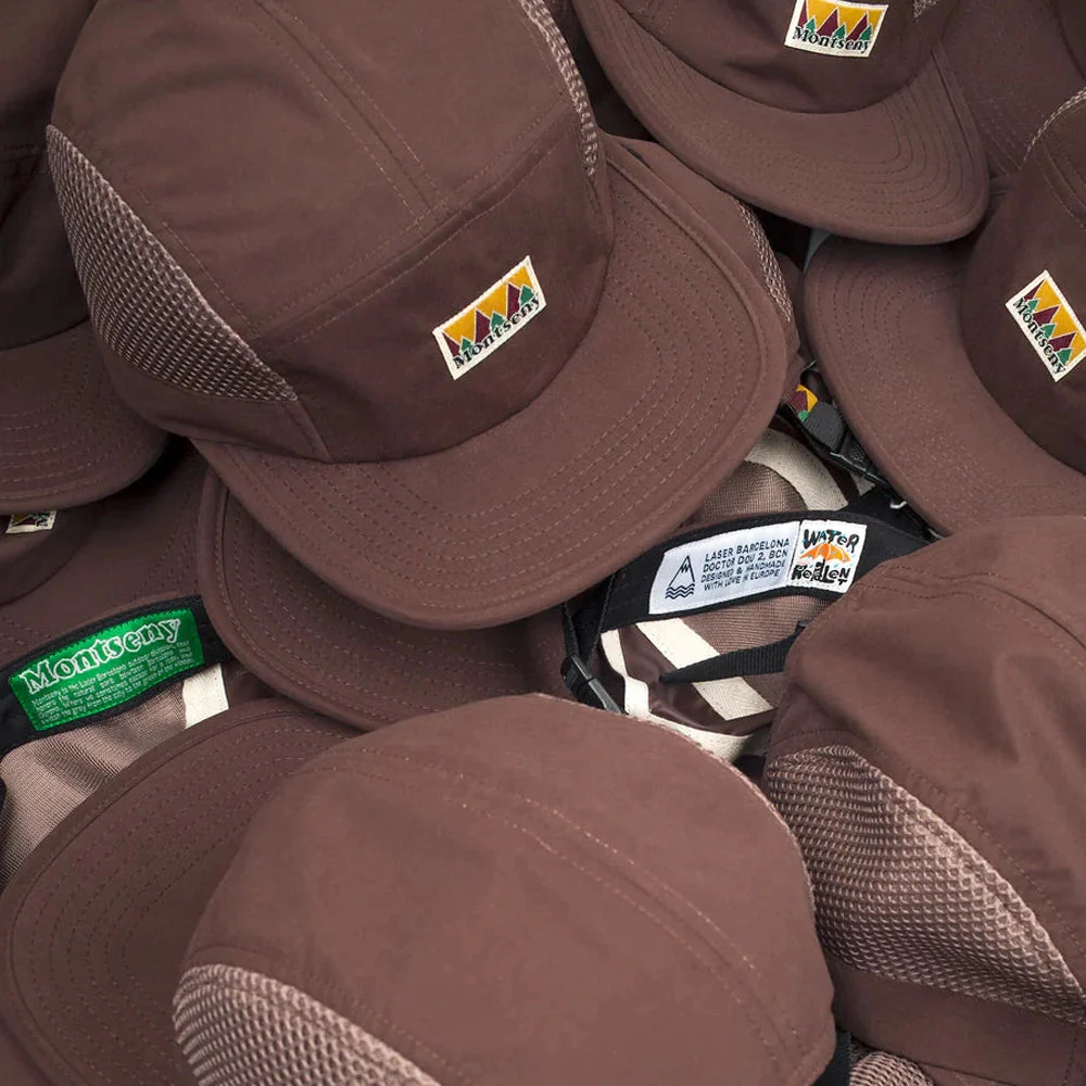 LASER Montseny Camper Tech Hat Cap - Brown - Image 3