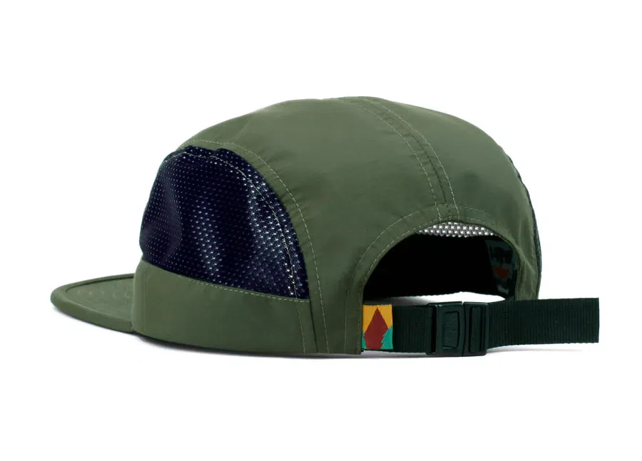 LASER Montseny Camper Tech Hat Cap - Moss Green - Image 2