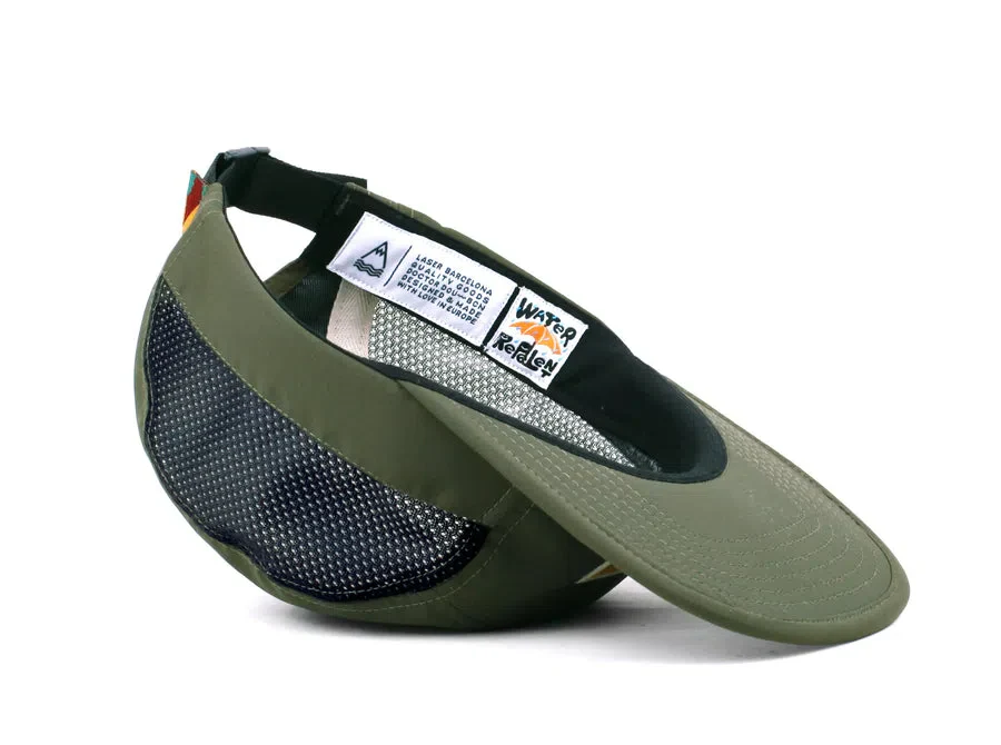LASER Montseny Camper Tech Hat Cap - Moss Green - Image 3
