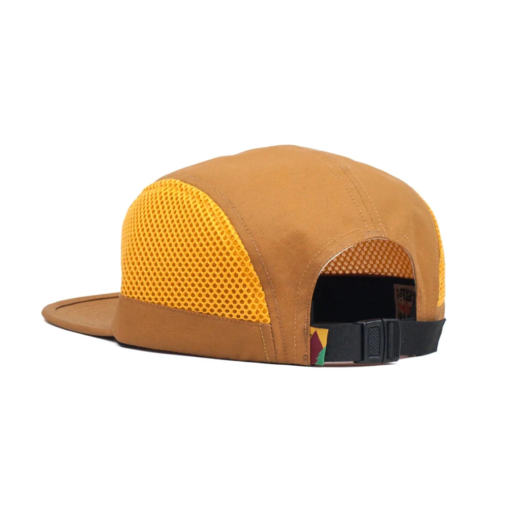 LASER Montseny Camper Tech Hat Cap - Mustard - Image 2