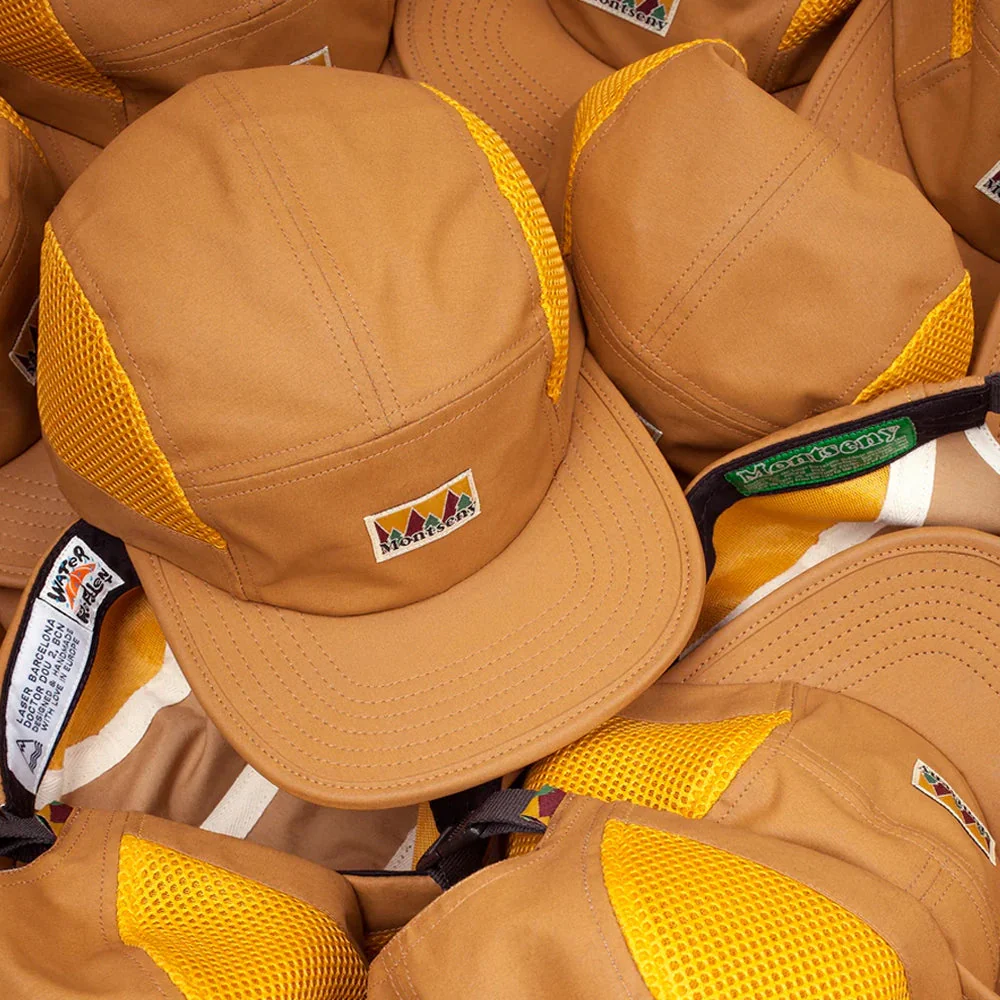 LASER Montseny Camper Tech Hat Cap - Mustard - Image 3