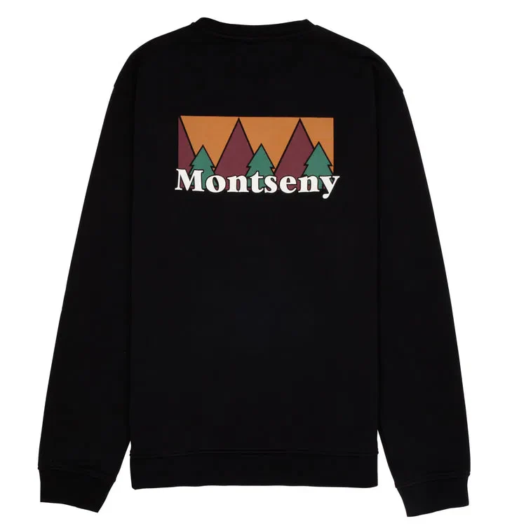 LASER Montseny Crewneck Sweatshirt - Black - Image 2