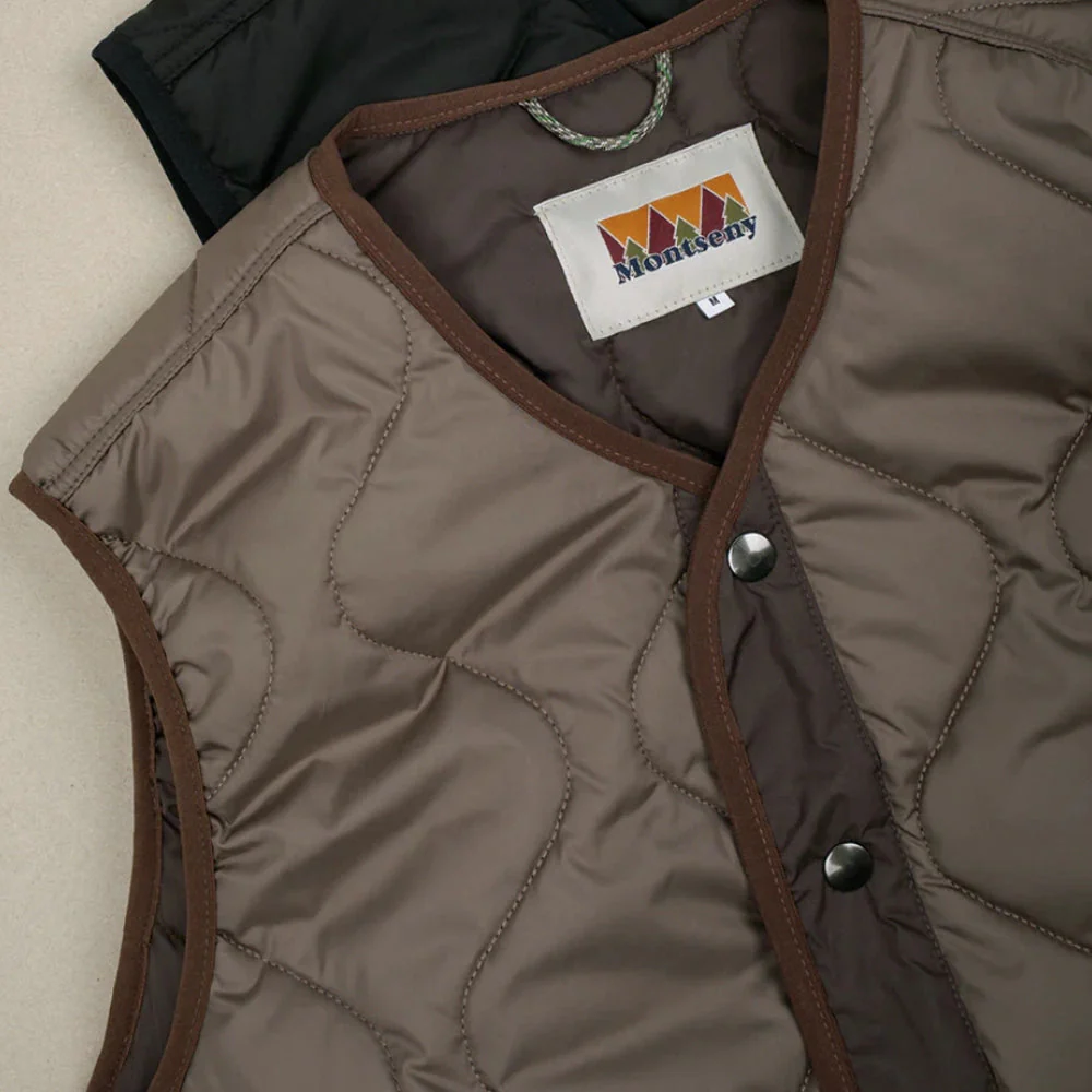 LASER Montseny Paded Vest - Taupe - Image 3