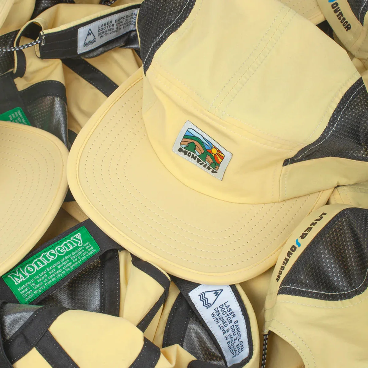 LASER Montseny V2 Tech 5 Panel Hat Cap - Aurora - Image 4
