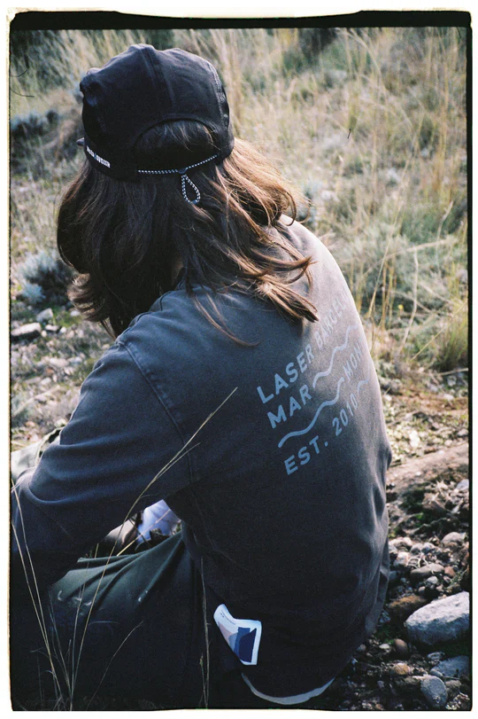 LASER Montseny V2 Tech 5 Panel Hat Cap - Black - Image 5