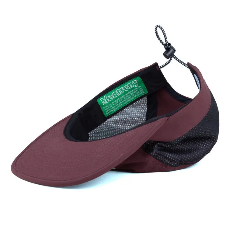 LASER Montseny V2 Tech 5 Panel Hat Cap - Plum - Image 3