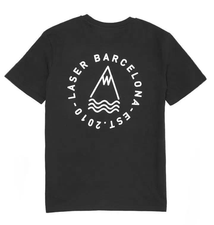 LASER OG DIY Logo Tee Tshirt - Black - Image 2