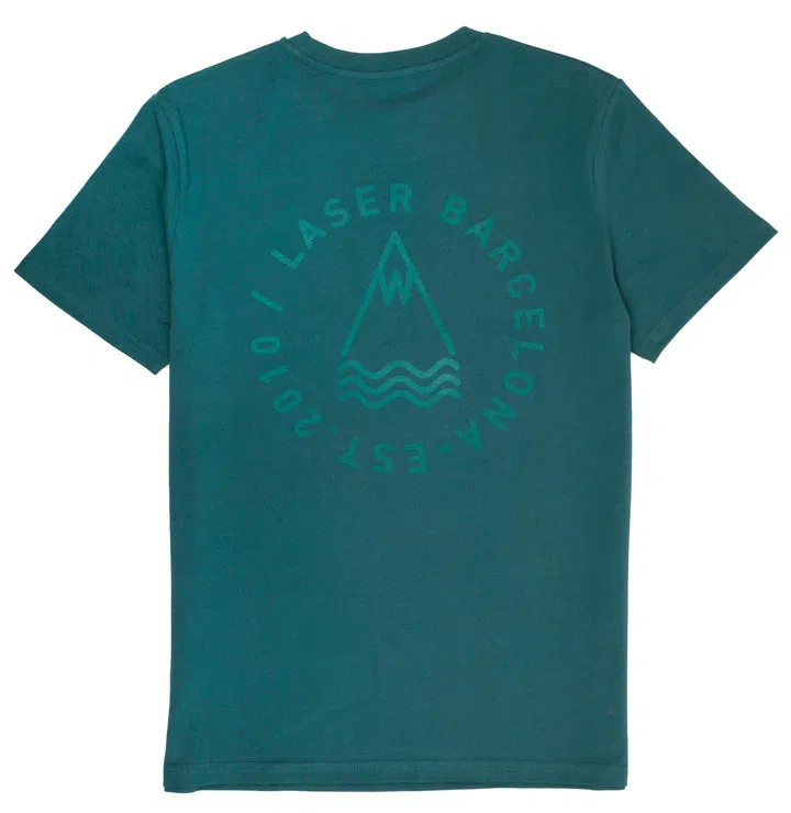 LASER OG DIY Logo Tee Tshirt - Emerald - Image 2