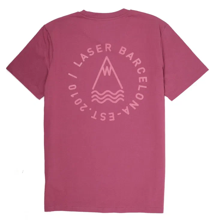 LASER OG DIY Logo Tee Tshirt - Mulberry - Image 2
