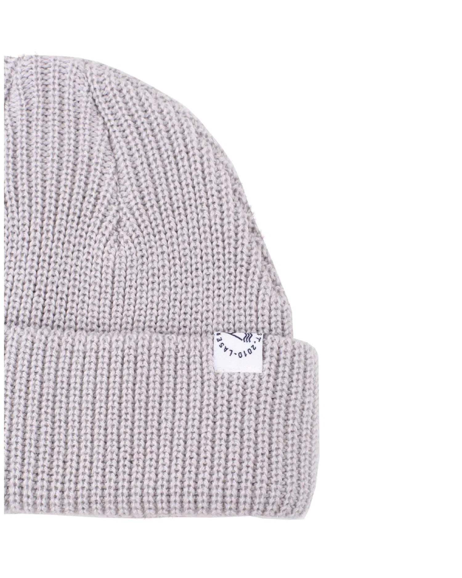 LASER OG Villa Merino Beanie - Light Grey - Image 2