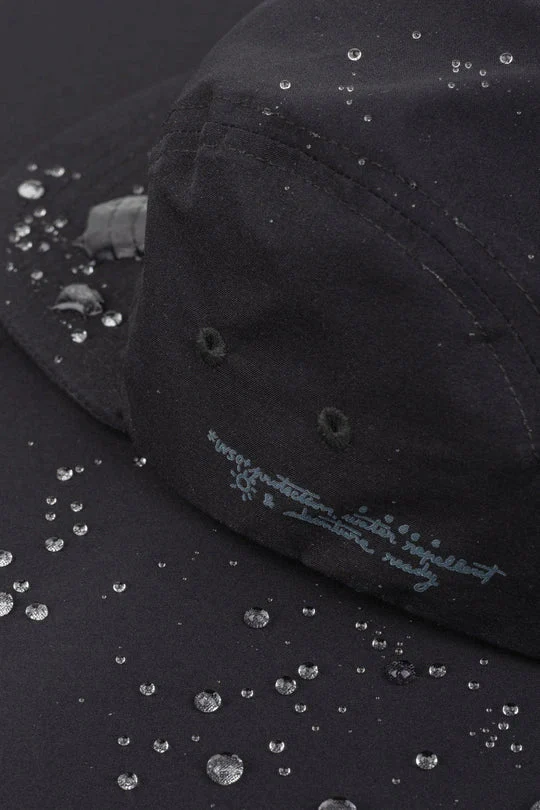 LASER Trail 5 Panel Hat - Black - Image 5