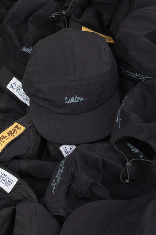 LASER Trail 5 Panel Hat - Black - Image 6