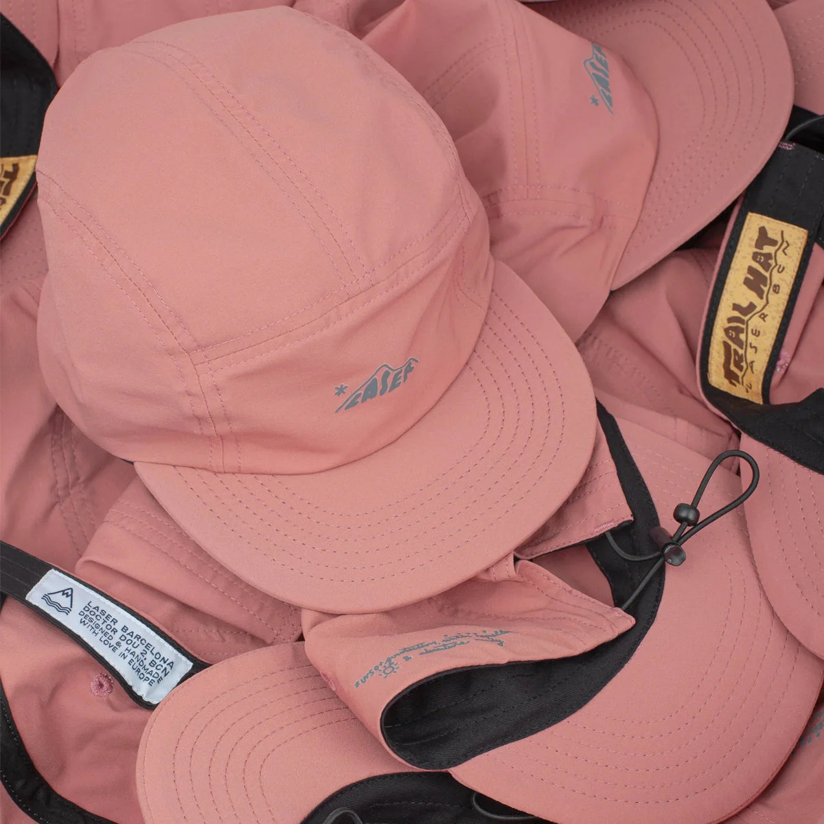 LASER Trail 5 Panel Hat - Canyon Clay - Image 4