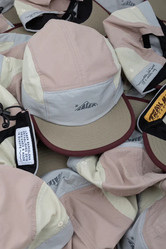 LASER Trail 5 Panel Hat Cap - Neutral - Image 4