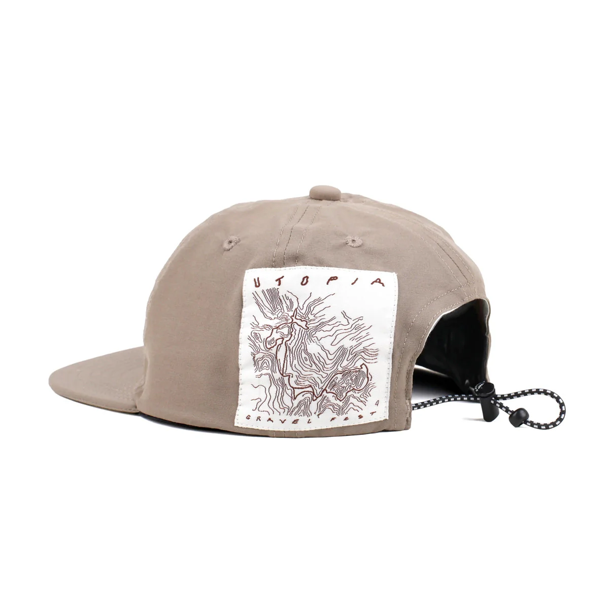LASER Utopia 6 Panel Trail Hat - Sand - Image 2