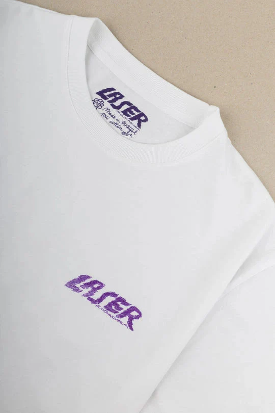 LASER x RODAGIRA Maria Tee - White - Image 3