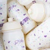 LASER X RODAGIRA Thank You Cycling Water Bottle - Oat/Lilac - Image 3