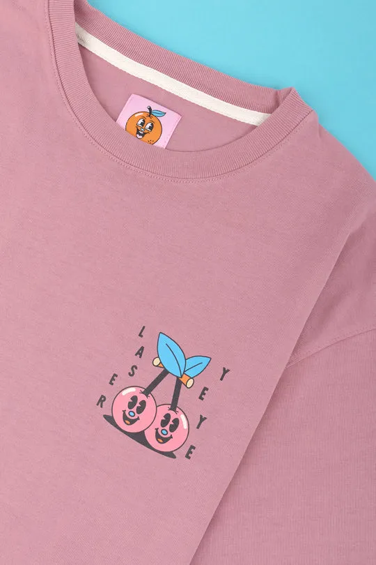 LASER Rawal Artist Yeye Weller Tee - Dusty Rose - Image 3