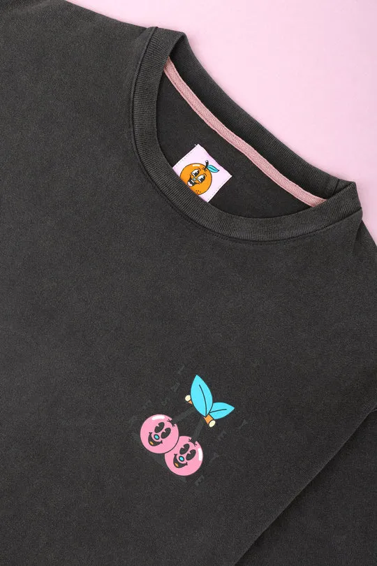 LASER Rawal Artist Yeye Weller Tee - Faded Black - Image 4