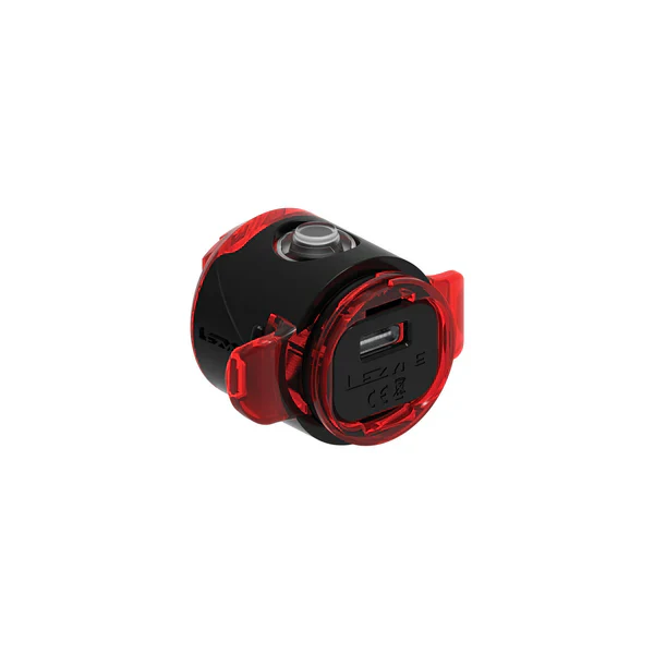 LEZYNE FEMTO USB C DRIVE REAR Light - Black Red - Image 2