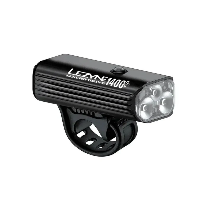 LEZYNE MACRO DRIVE 1400+ FRONT Light - Black