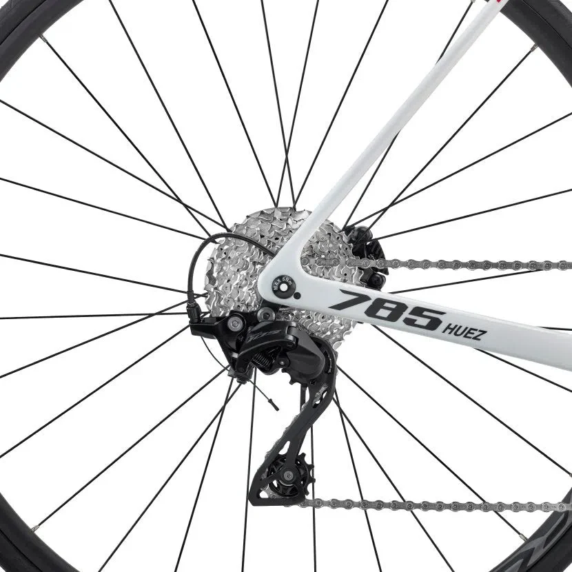 Look 786 Huez Disc Pro Team Complete Road Bike- White - Image 6