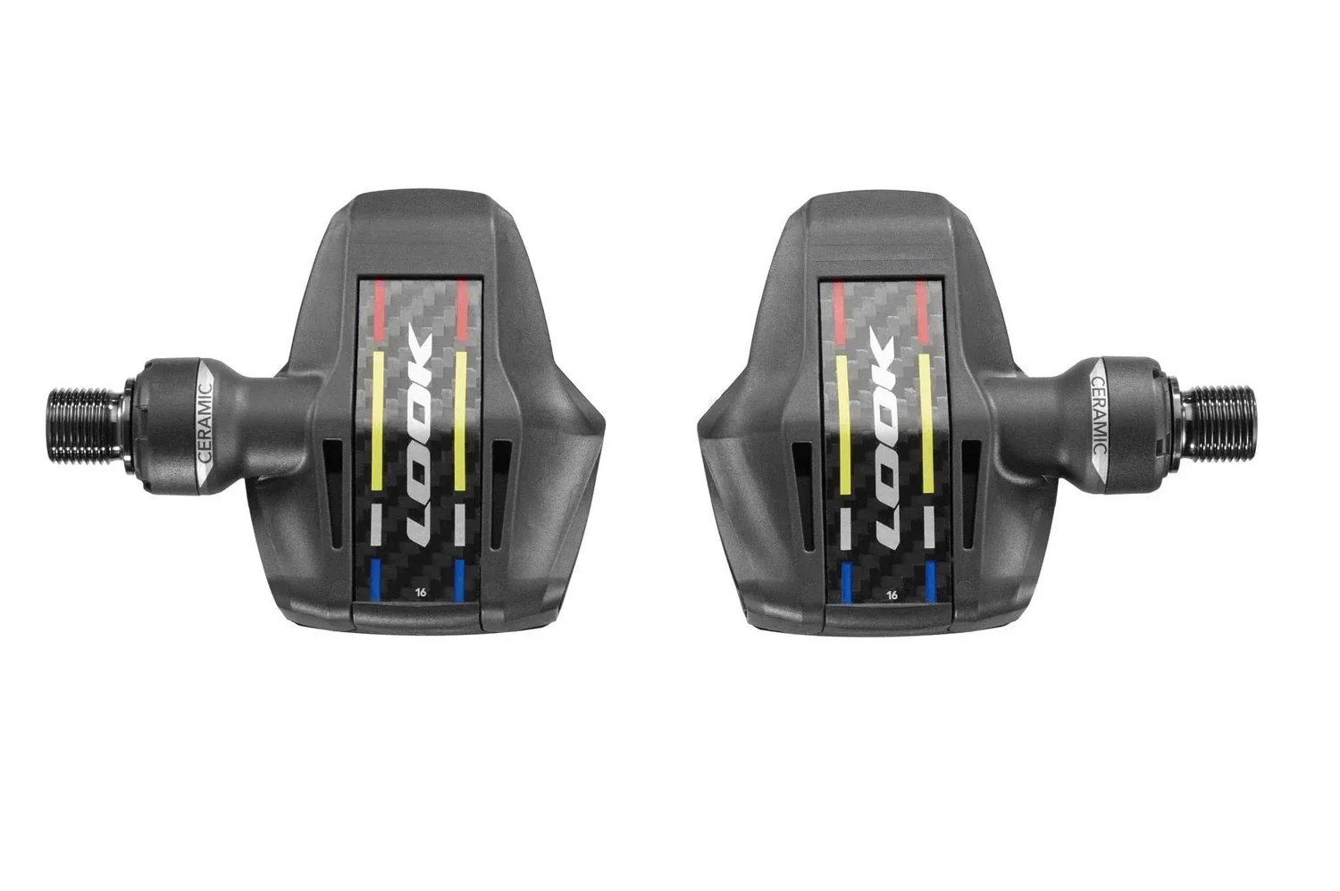 LOOK Keo Blade Carbon Ceramic Ti 16 Road Pedals - Black - Image 2