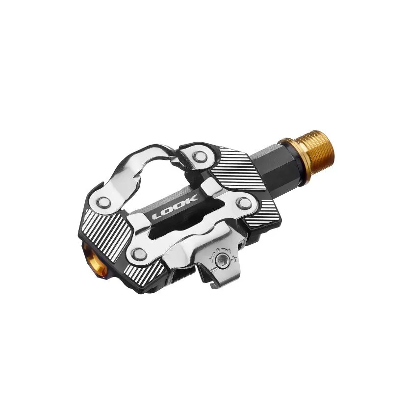 LOOK X One GTI Gravel Pedals - Black/Gold - Image 2