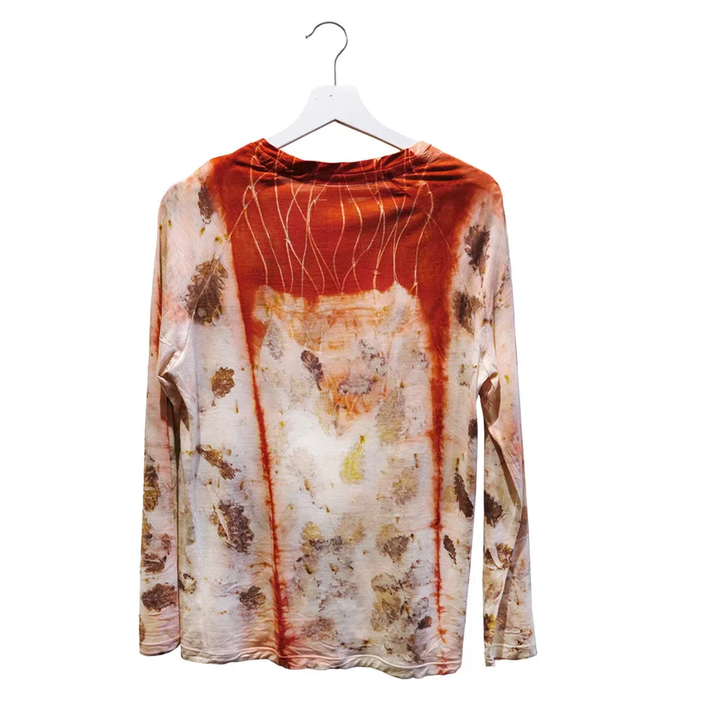 MAAD Cycling Long Sleeve Tshirt - Red Spring - Image 2