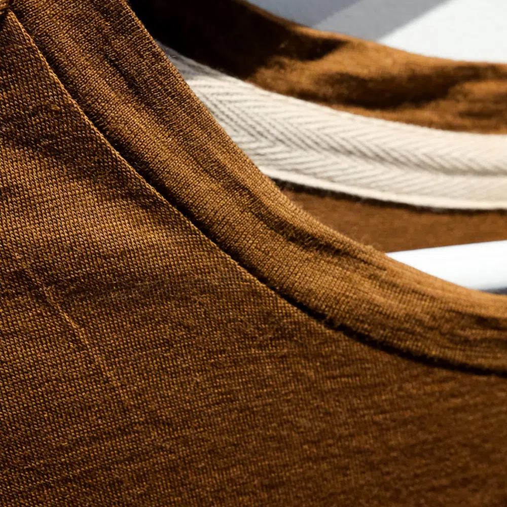 MAAD Cycling Short Sleeve Tshirt - Coffee - Image 3