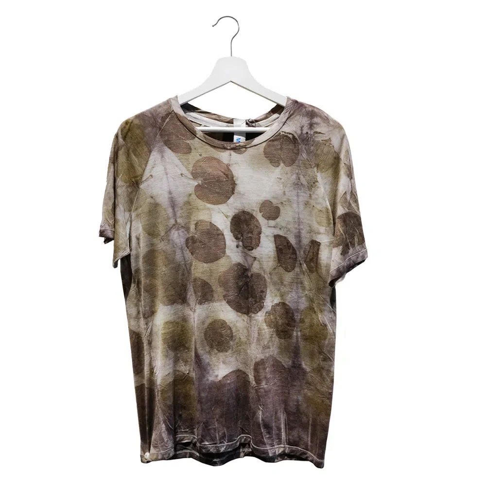 MAAD Cycling Short Sleeve Tshirt - Grey Lily Pads