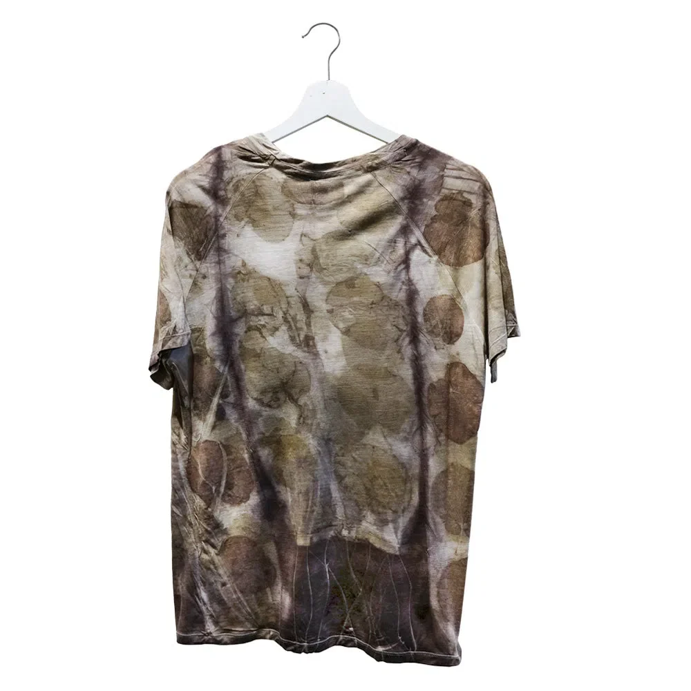MAAD Cycling Short Sleeve Tshirt - Grey Lily Pads - Image 2