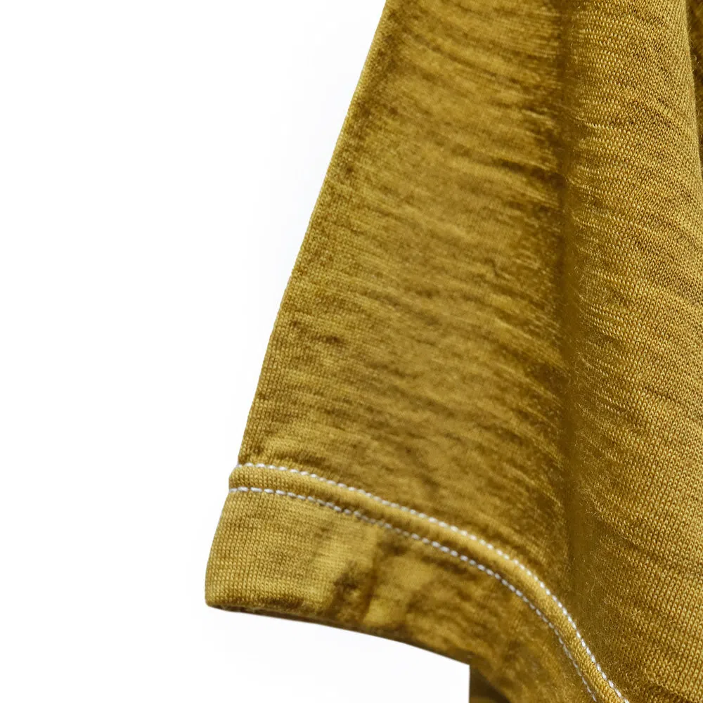 MAAD Cycling Short Sleeve Tshirt - Mustard - Image 3