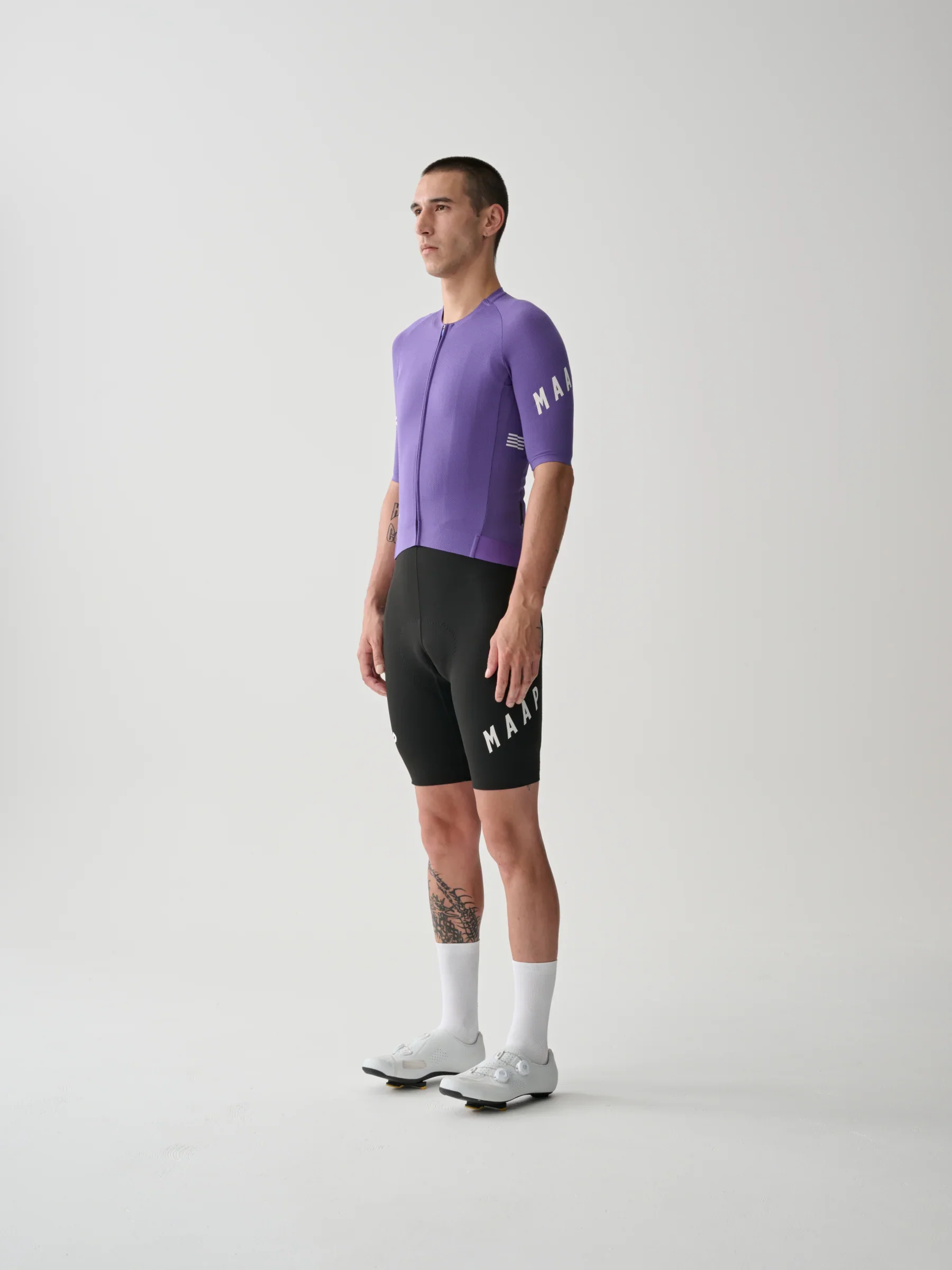 MAAP Aeon Bib Shorts - Black/White - Image 6