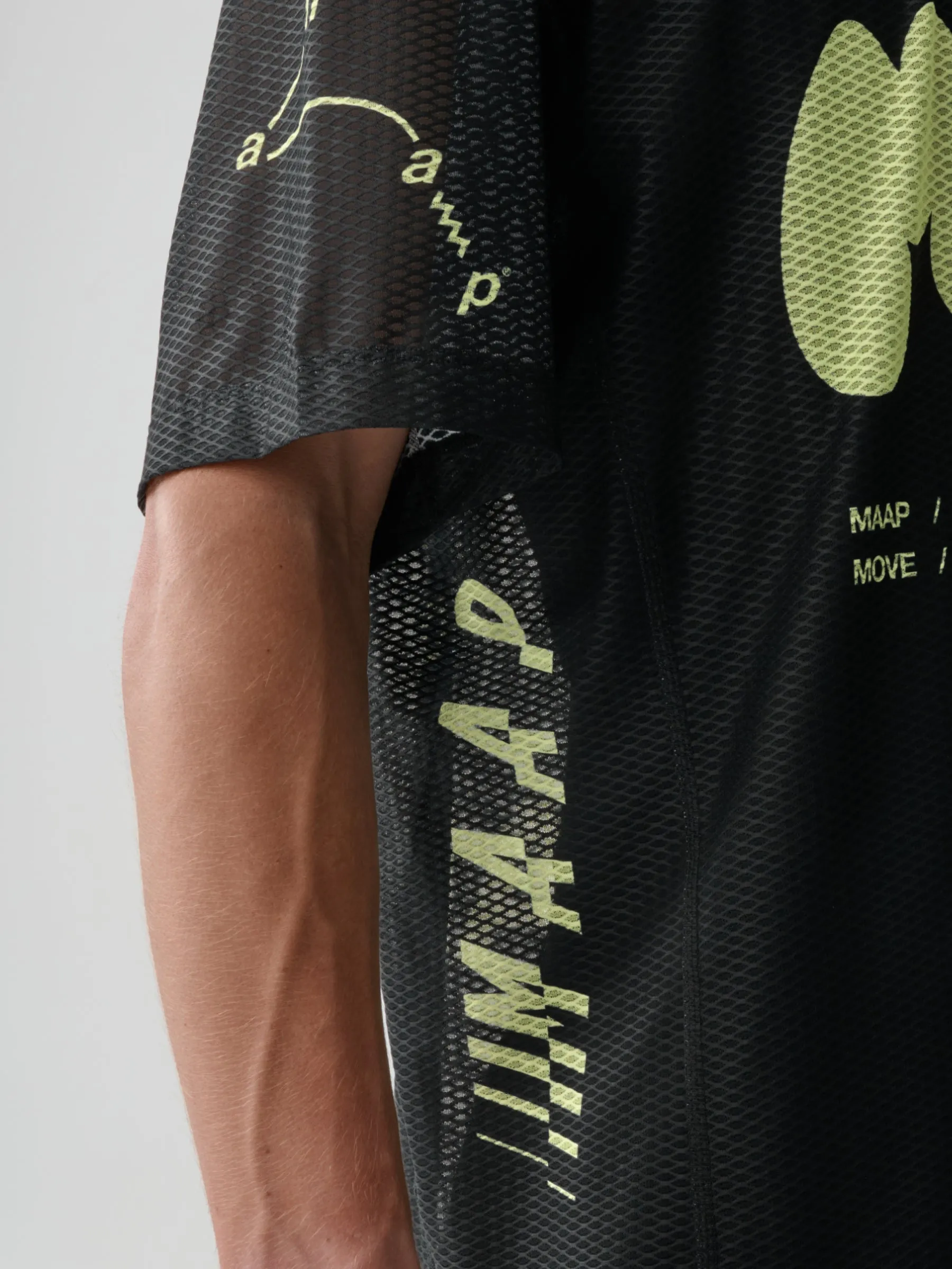 MAAP Aerate Mesh Tee - Black - Image 7