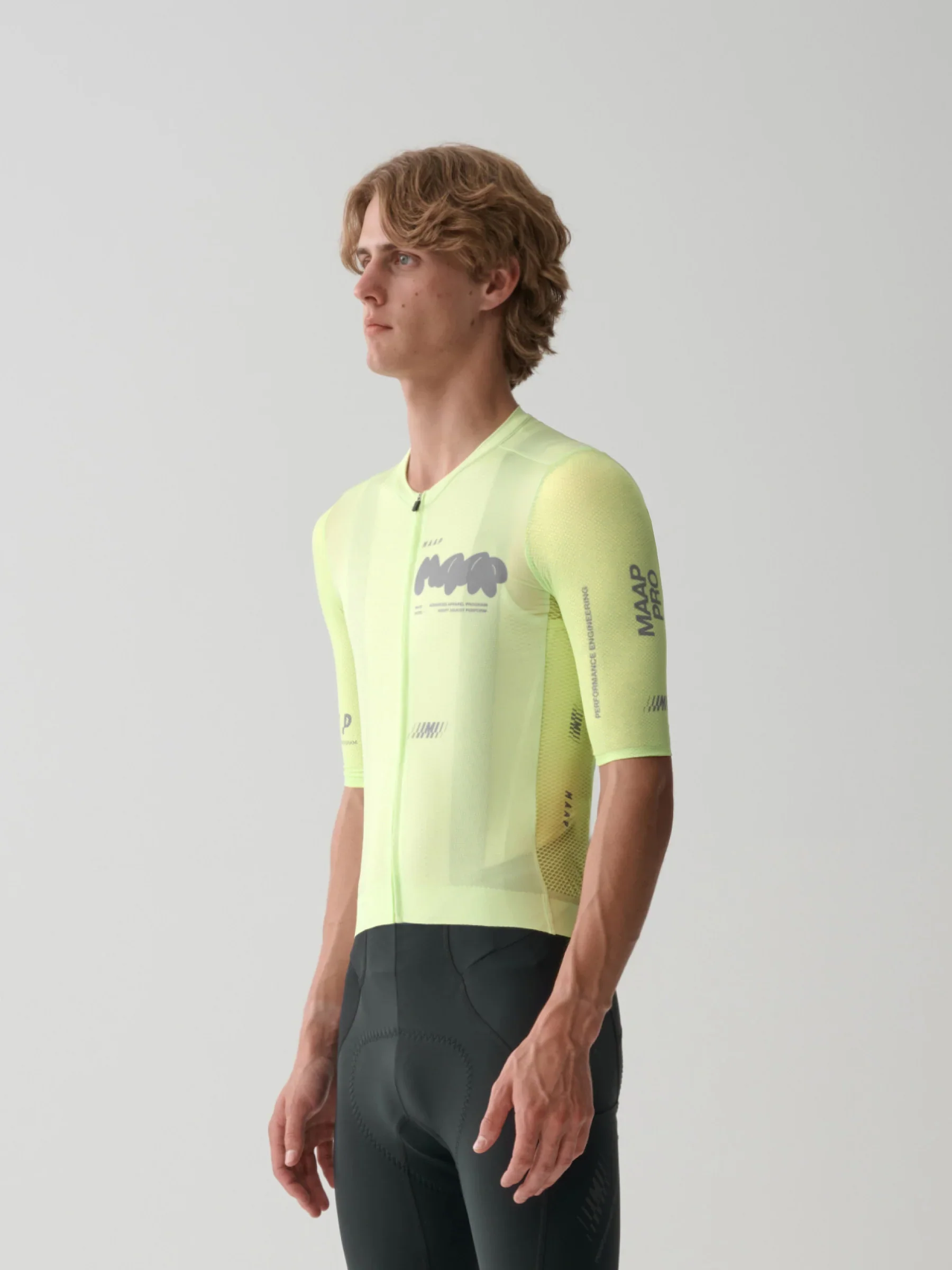 MAAP Aerate Pro Air Jersey 3.0 - Shadow Lime - Image 2