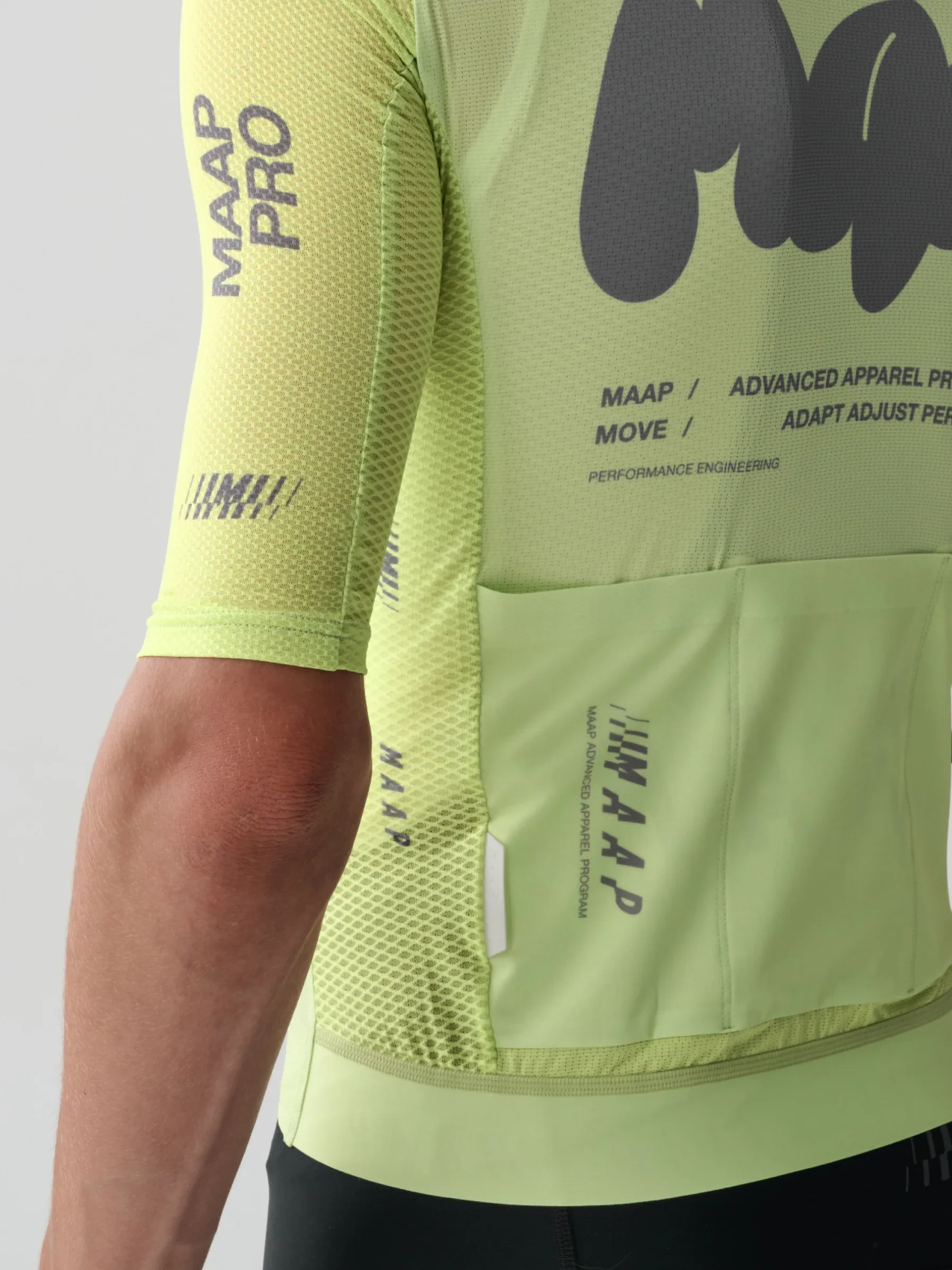 MAAP Aerate Pro Air Jersey 3.0 - Shadow Lime - Image 7