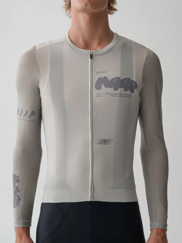 MAAP Aerate Pro Air Long Sleeve Jersey 3.0 - Fog - Image 3