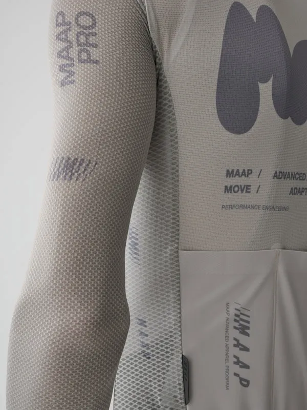 MAAP Aerate Pro Air Long Sleeve Jersey 3.0 - Fog - Image 5