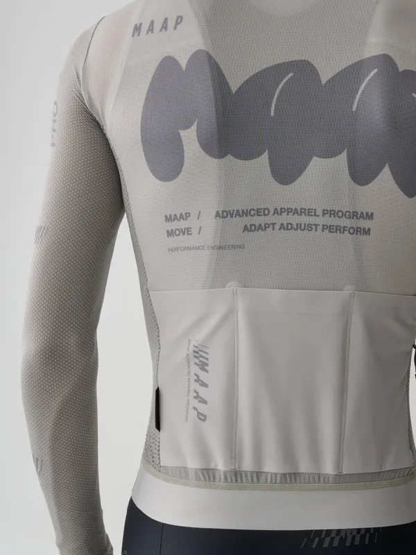 MAAP Aerate Pro Air Long Sleeve Jersey 3.0 - Fog - Image 7
