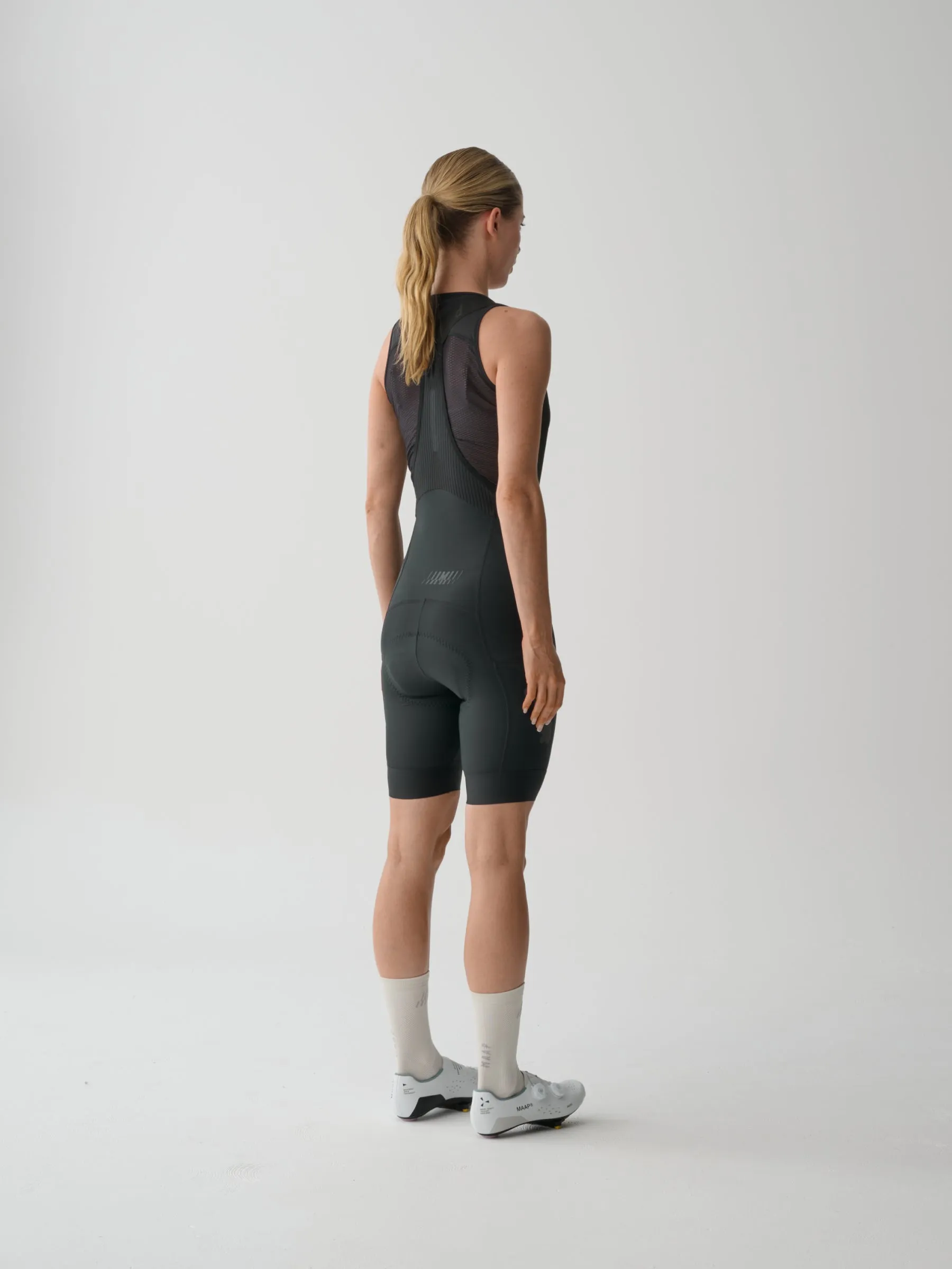 MAAP Aerate Women Team Bib Shorts Evo Cargo - Black - Image 2