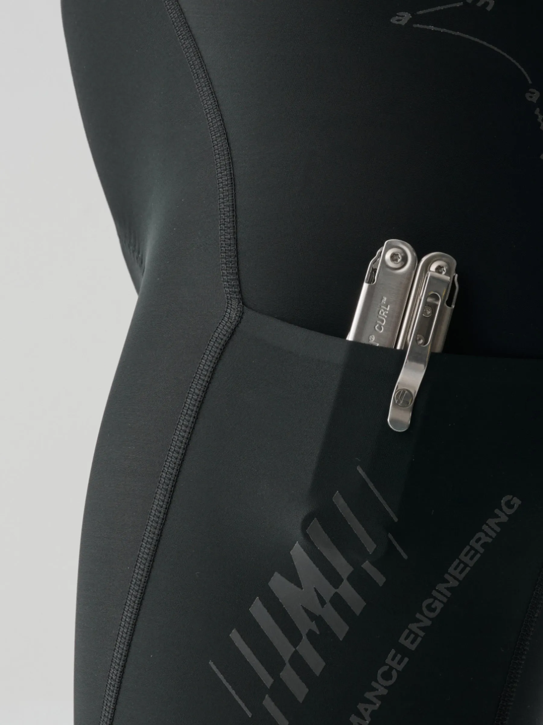 MAAP Aerate Women Team Bib Shorts Evo Cargo - Black - Image 6