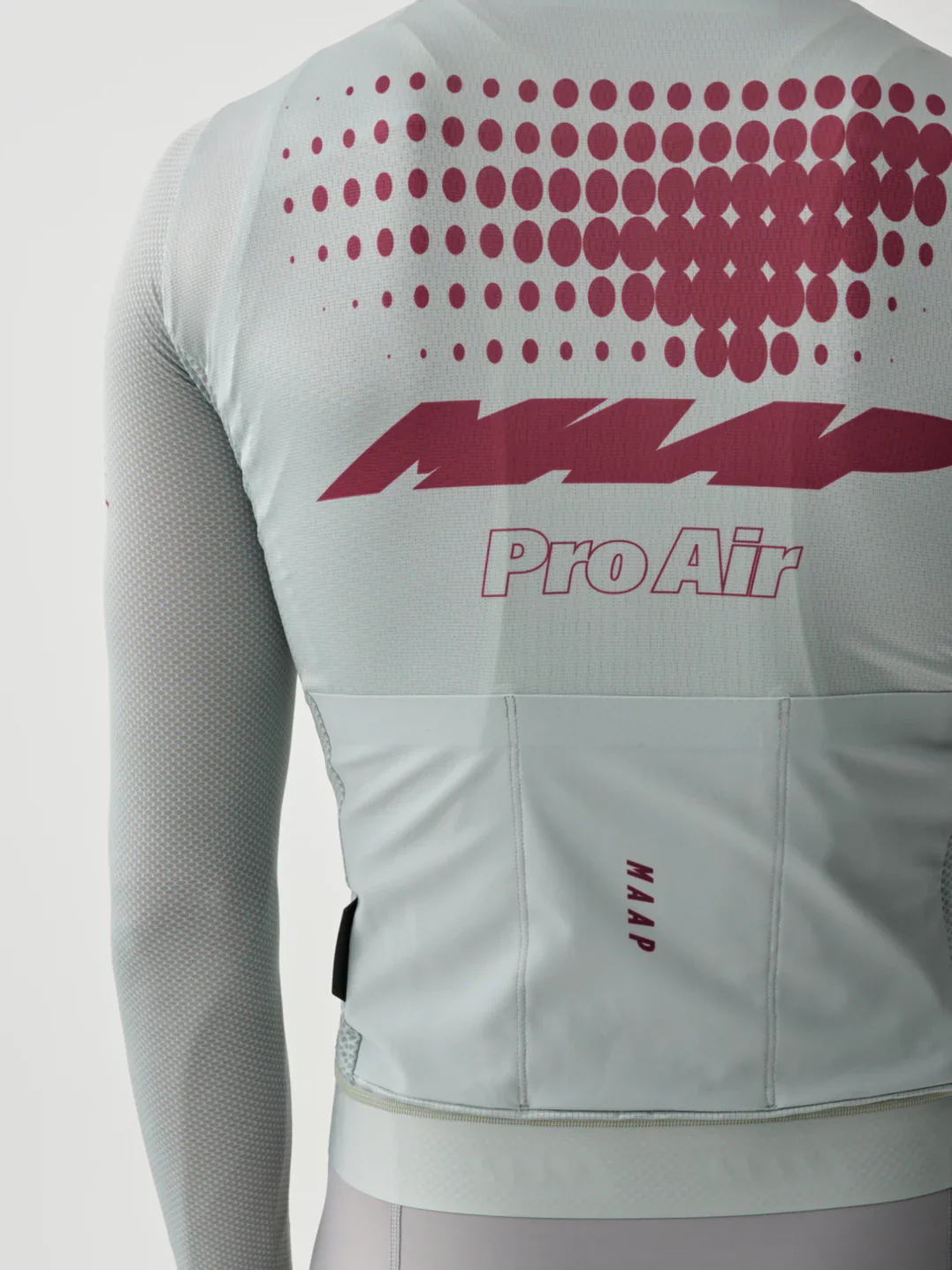 MAAP Aether Pro Air Long Sleeve Jersey 3.0 - Dove - Image 2