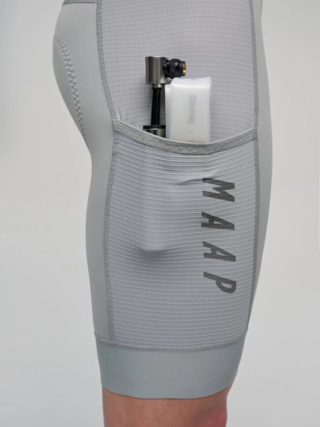 MAAP Alt Road Cargo Bib Shorts 2.0 - Graystone - Image 3