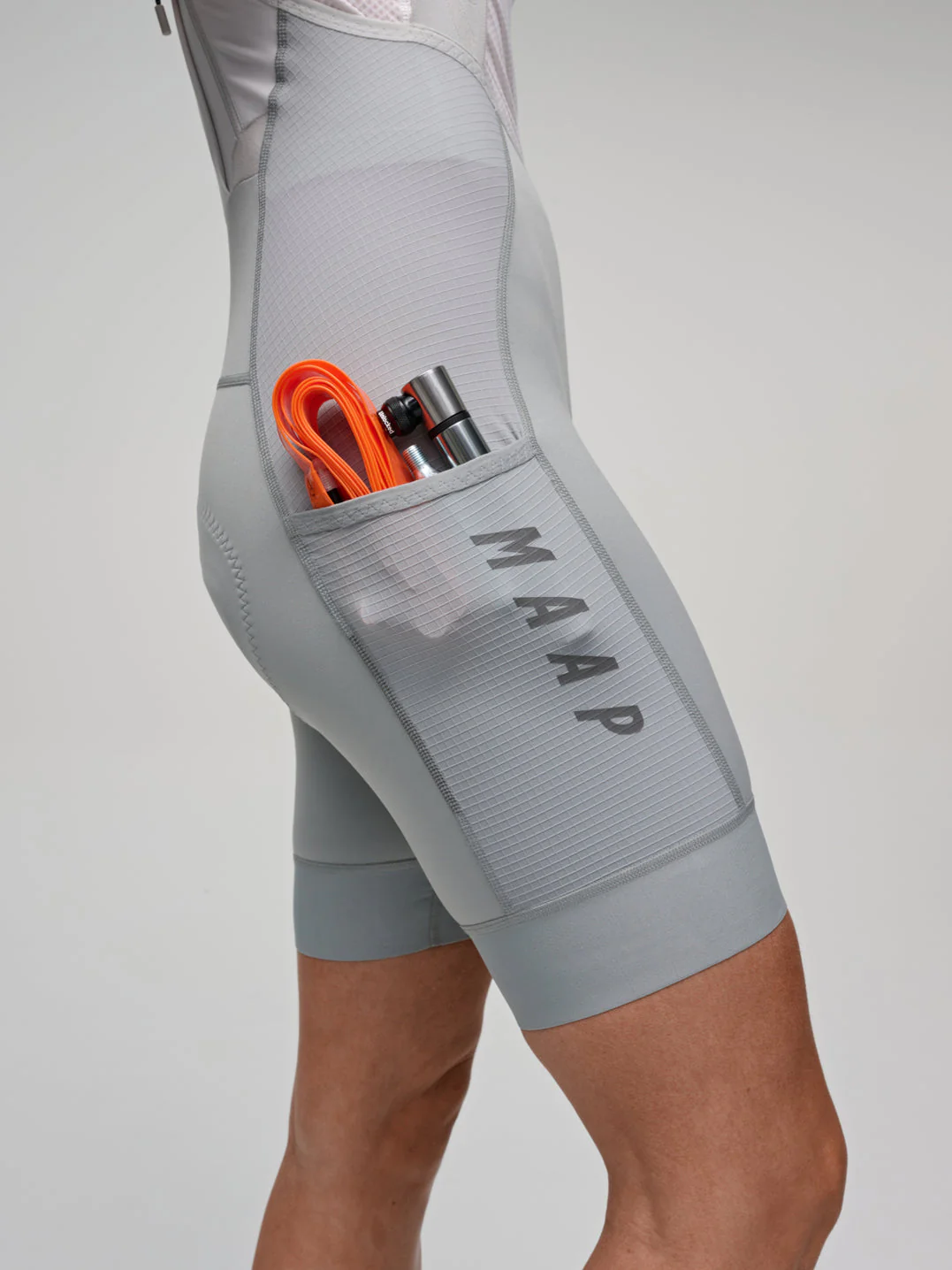 MAAP Alt Road Cargo Women Bib Shorts 2.0 - Greystone - Image 3
