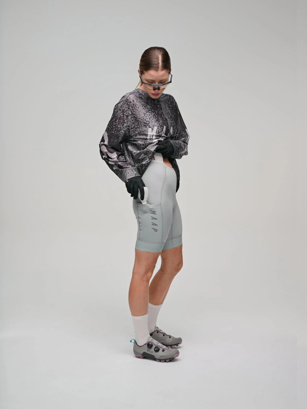 MAAP Alt Road Cargo Women Bib Shorts 2.0 - Greystone - Image 6
