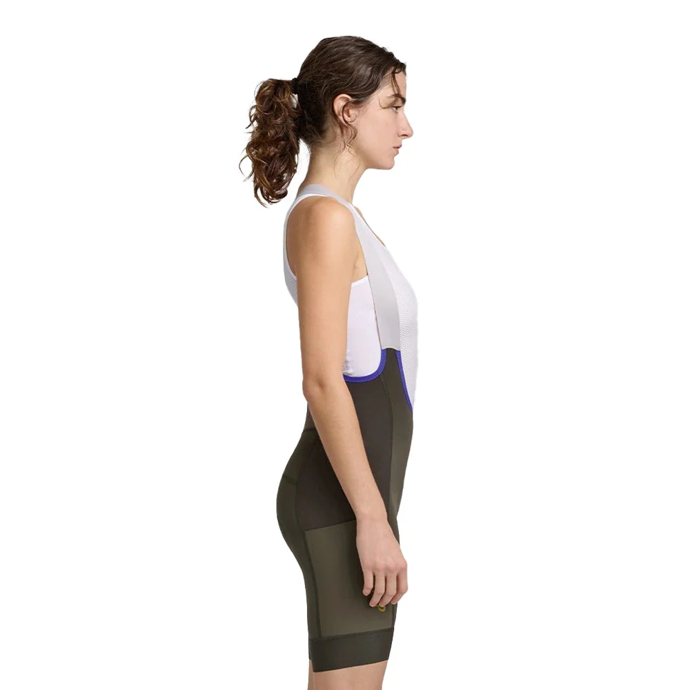 MAAP Alt Road Cargo Women Bib Shorts - Burnt Olive - Image 3