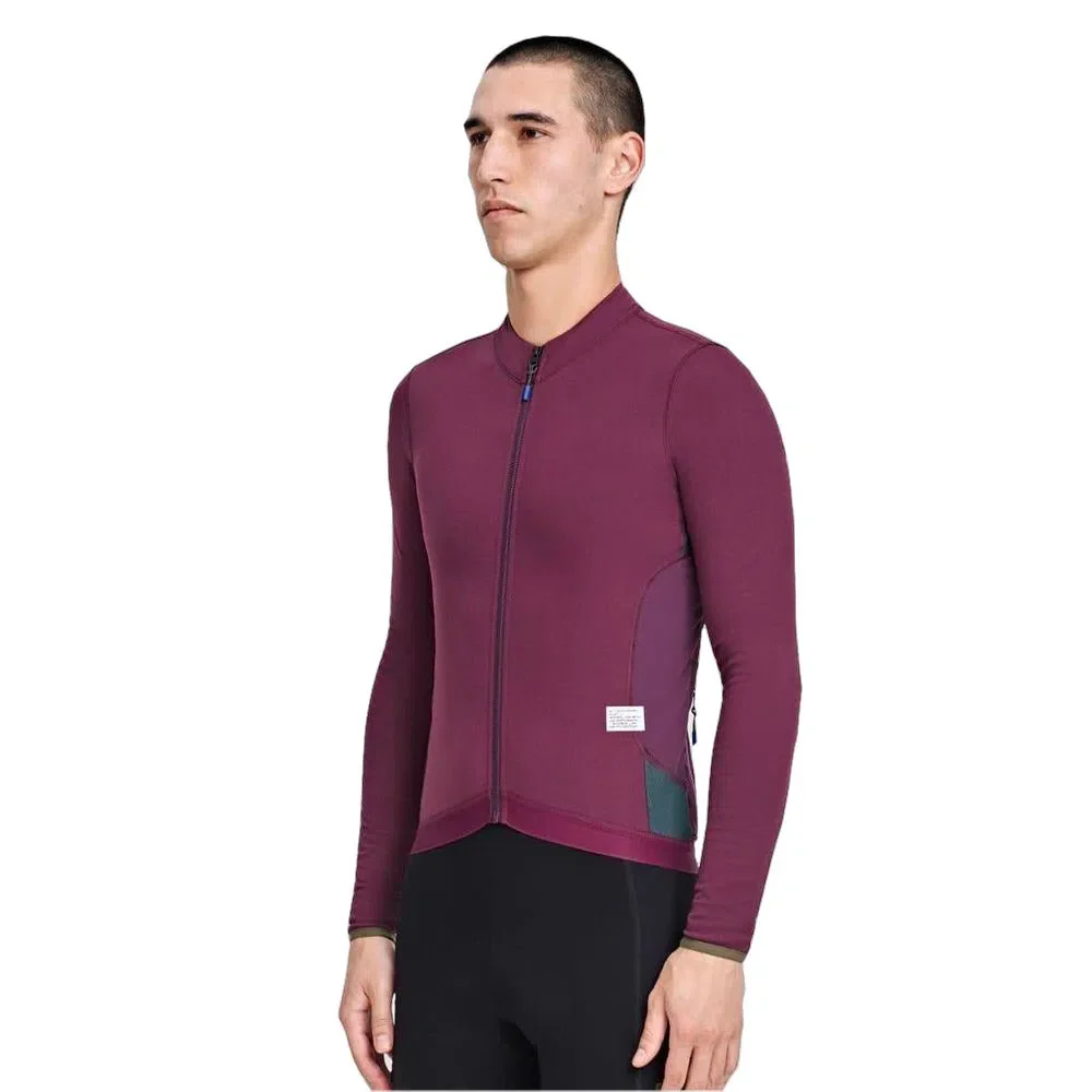 MAAP Alt Road Long Sleeve Jersey - Burgundy - Image 2
