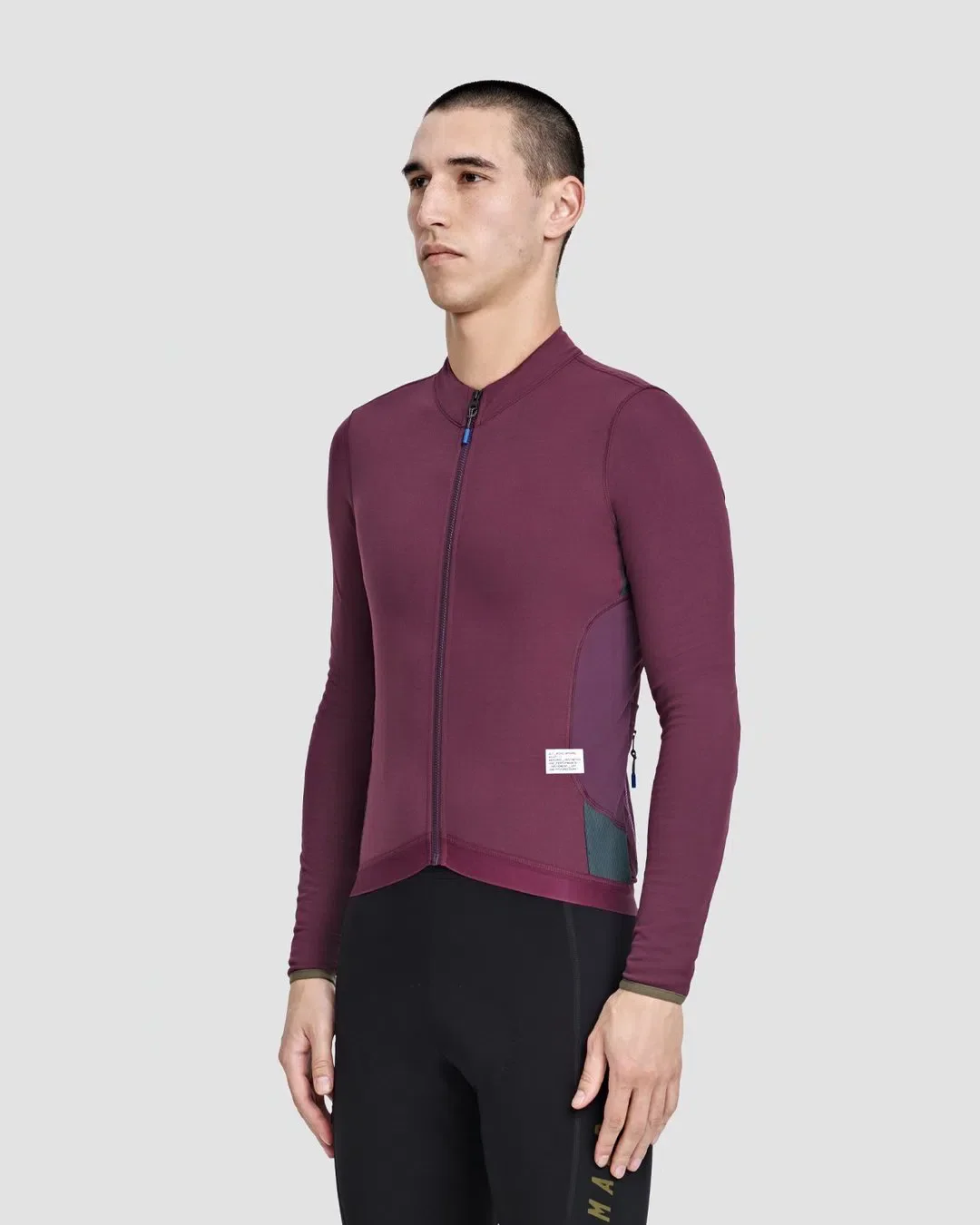MAAP Alt Road Long Sleeve Jersey - Burgundy - Image 4
