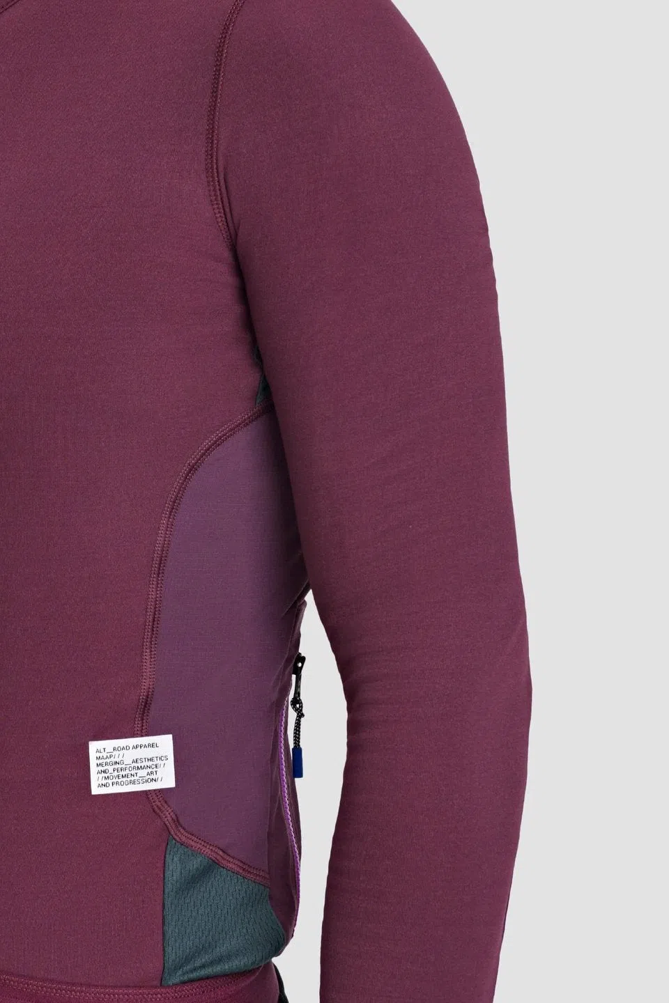 MAAP Alt Road Long Sleeve Jersey - Burgundy - Image 8